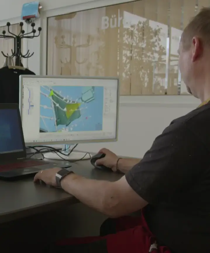 Offline-Programmierung von Lackieranlagen am Computer